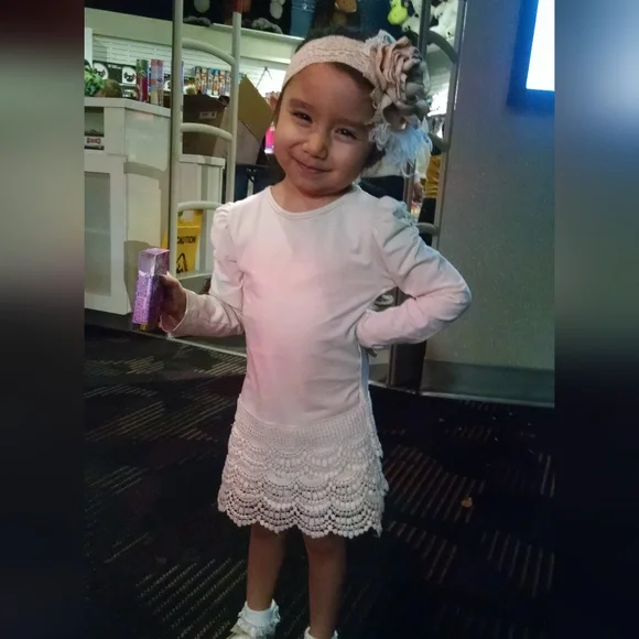 Ceeam Dress With Crochet Lace Ruffles Rodeo Western Hippie Dress - Picture 4 of 4